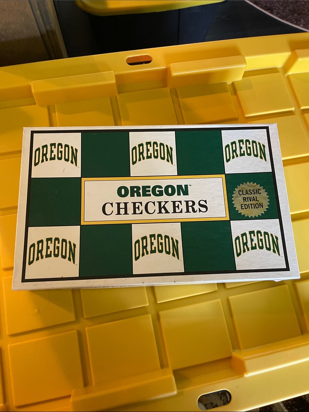 Oregon Checkers Game - rival edition new